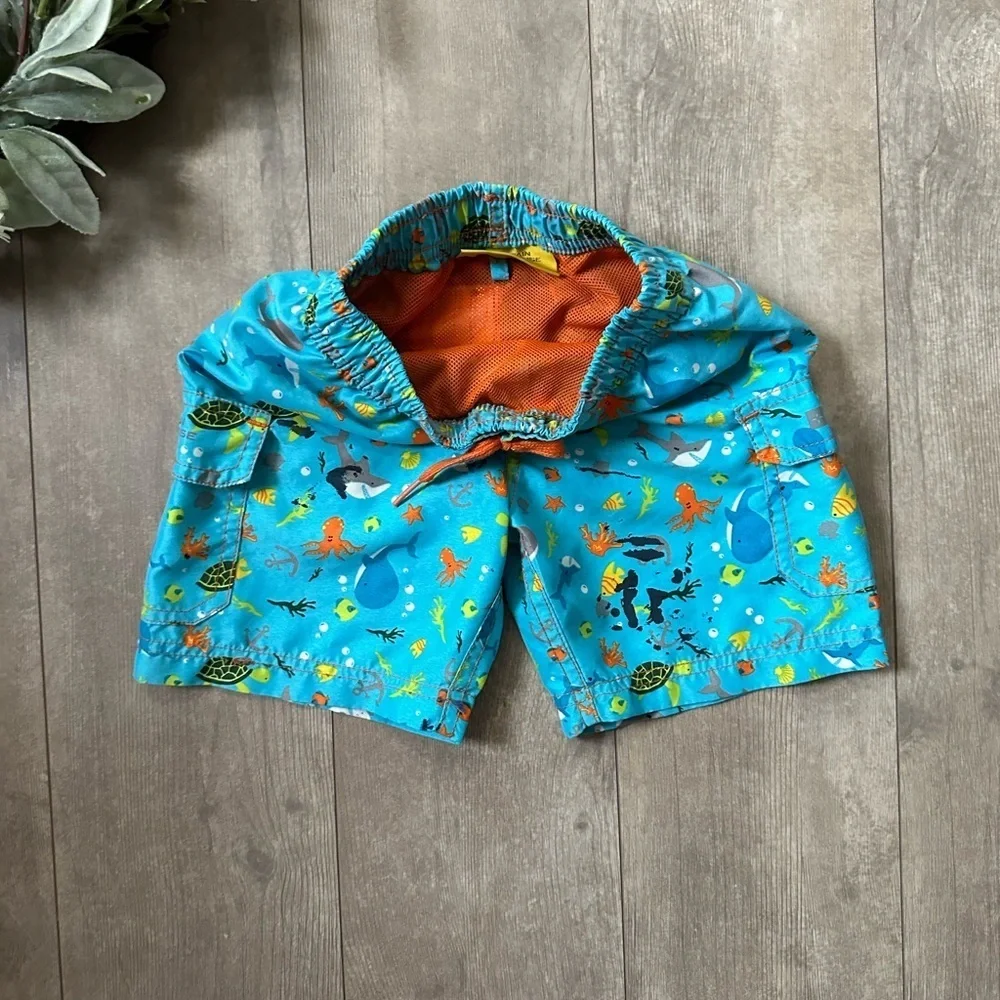 Mountain Warehouse Toddler Boy’s Ocean Adventure Blue Vibrant Swim Trunks